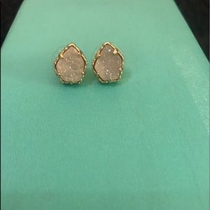 Kendra Scott Tessa White Stone Studs
